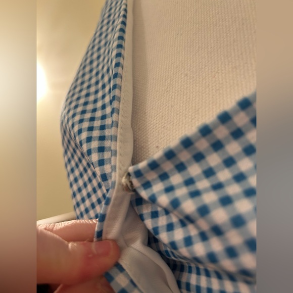 Kaileigh Sleeveless Gingham Wrap Dress NWT!! - Picture 10 of 16